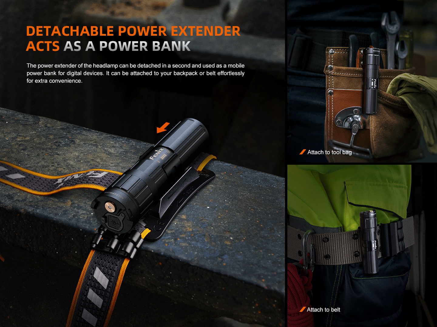 Fenix HM75R Magnesium Dual Battery Rechargeable Headlamp