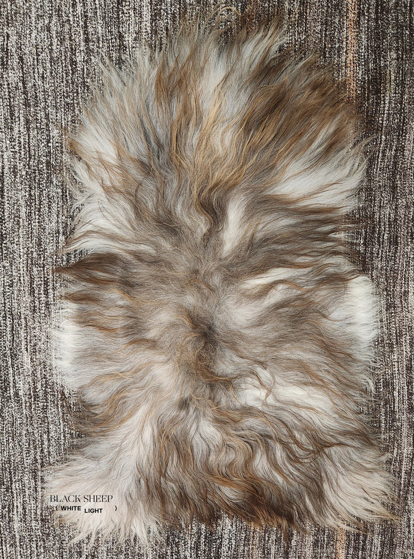 Rare Rusty Grey Icelandic Sheepskin