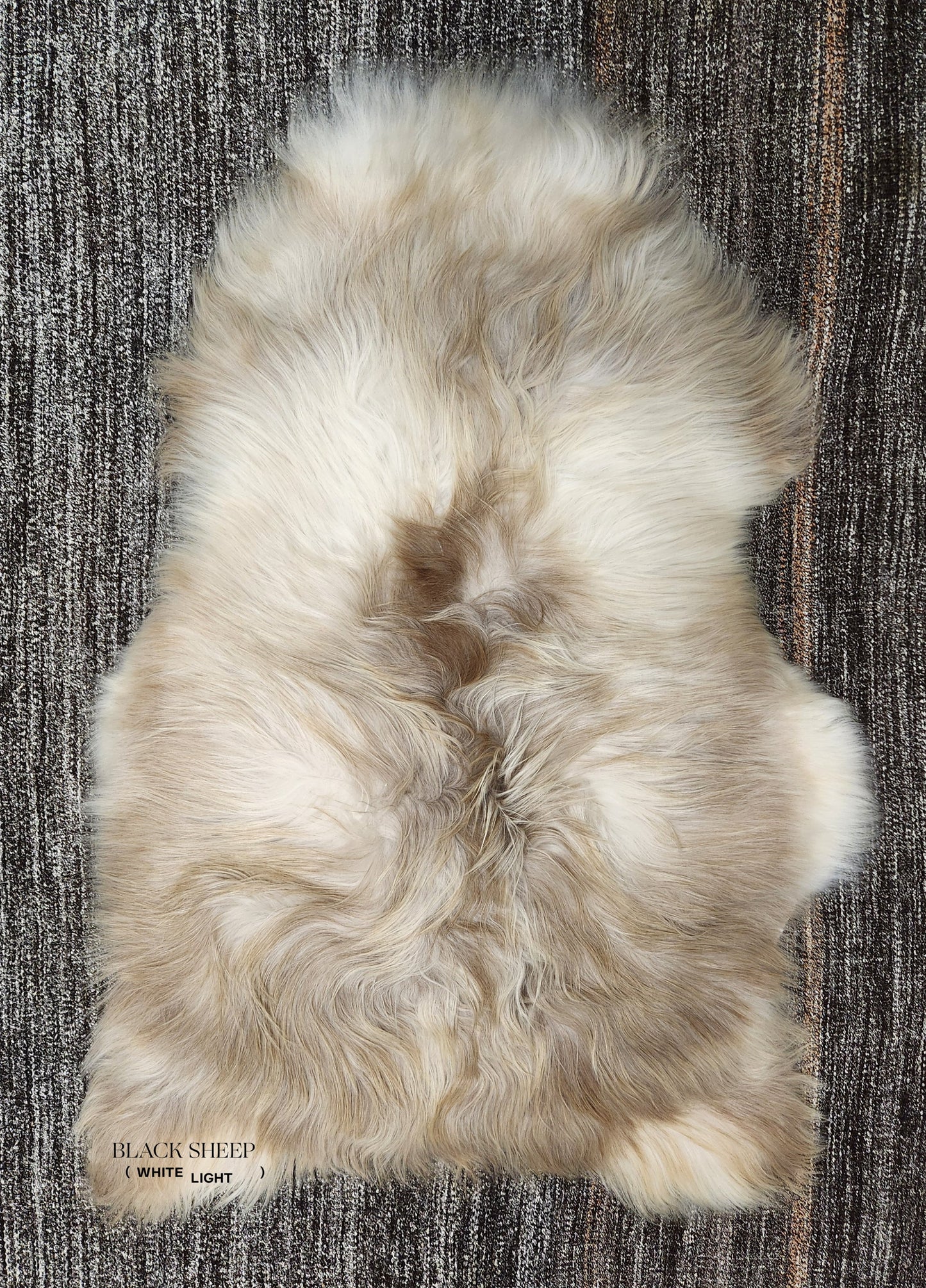 Rare Rusty Grey Icelandic Sheepskin