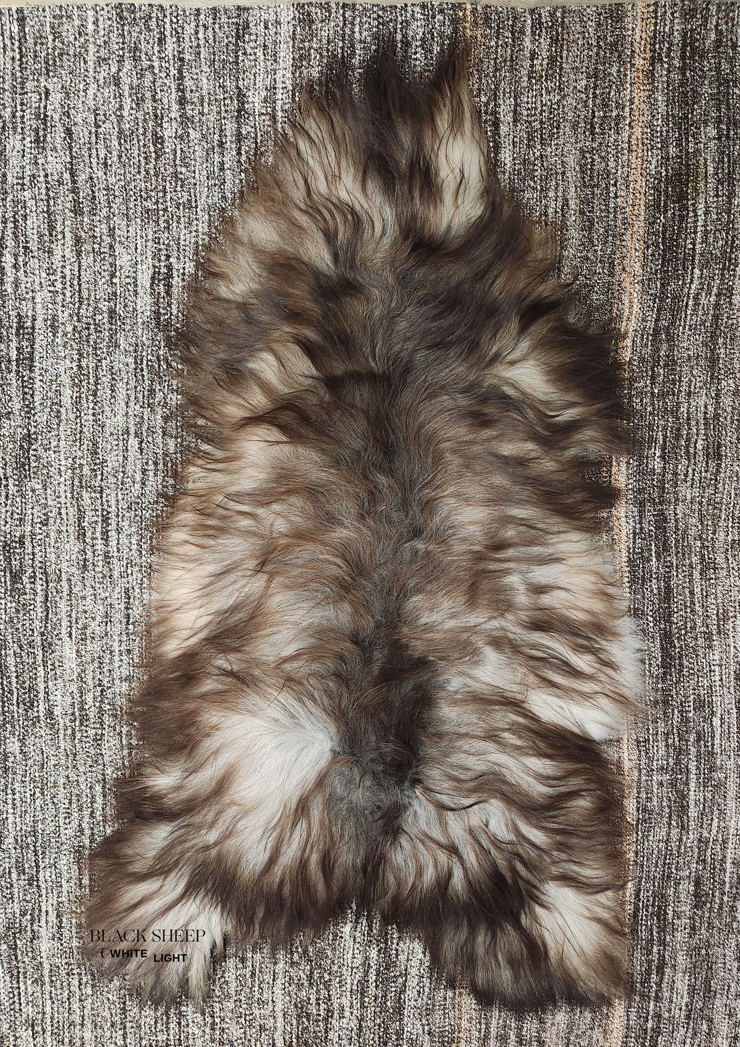 Rare Rusty Grey Icelandic Sheepskin