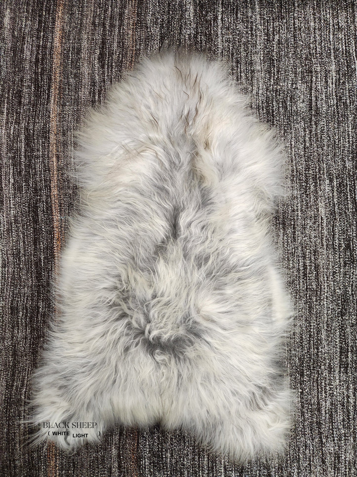 Natural Light Grey Icelandic Sheepskin