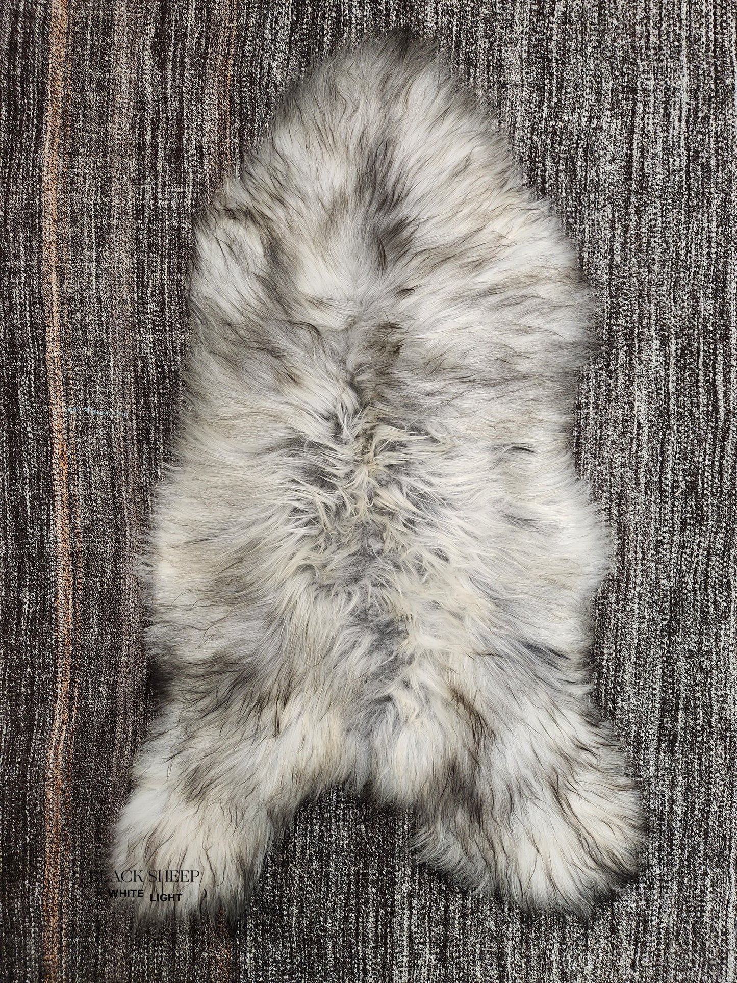 Natural Light Grey Icelandic Sheepskin