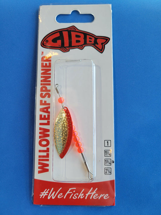 🍁Gibbs Willow Leaf In-Line Spinners