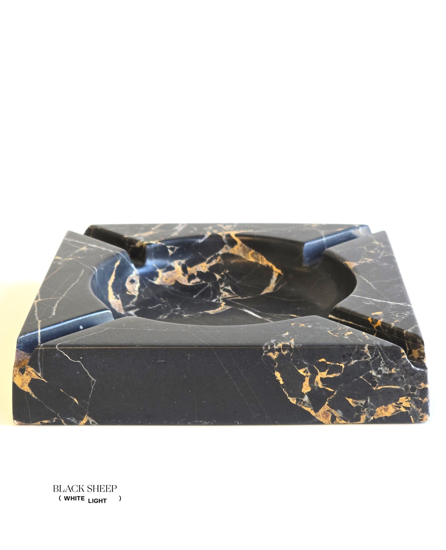 Golden Black Marble Cigar Holder