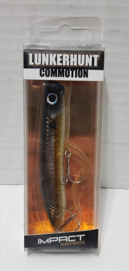Lunkerhunt Commotion Fishing Lure - Impact -Silver Side