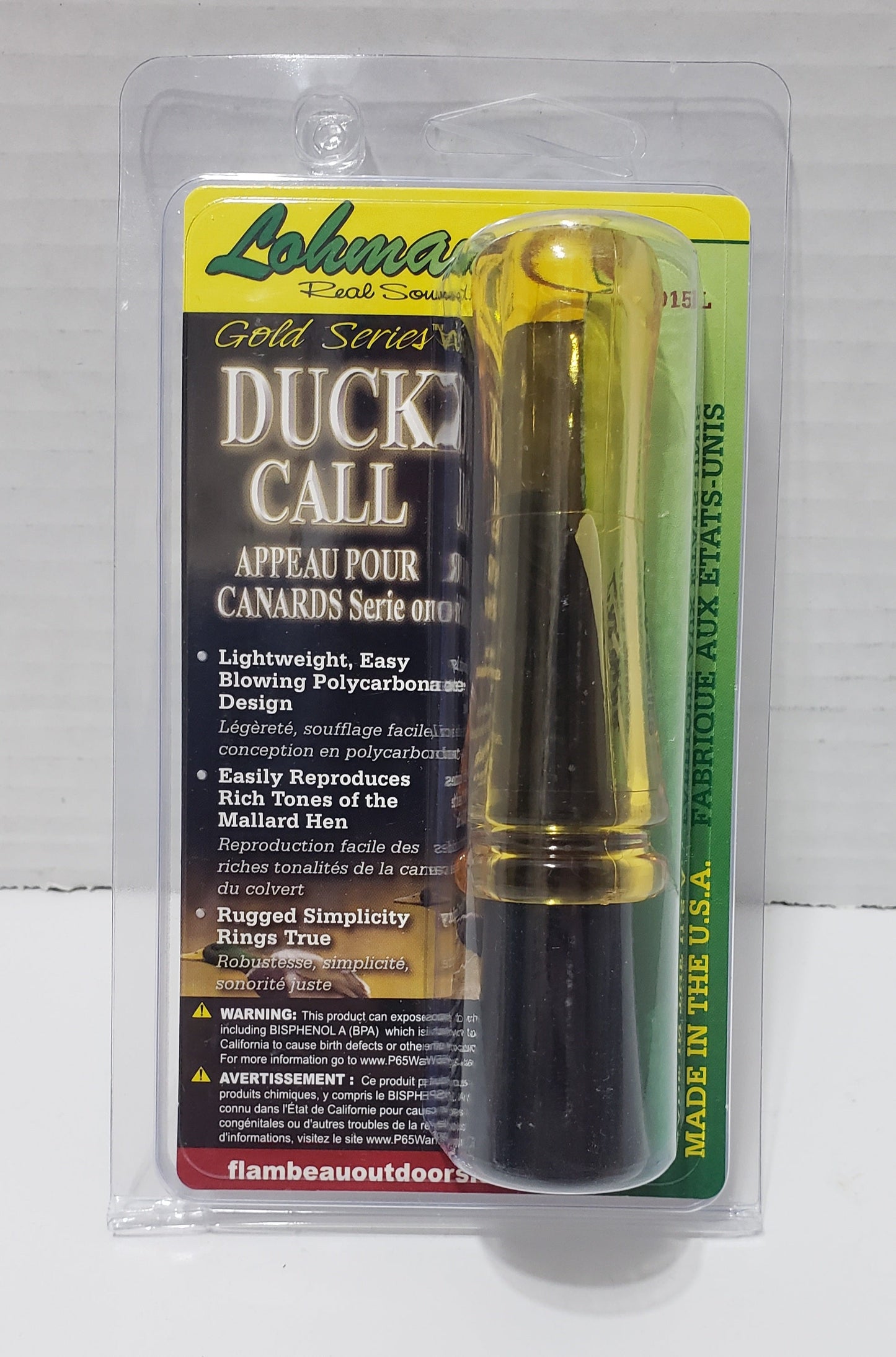 Lohman Gold Series Duck Call