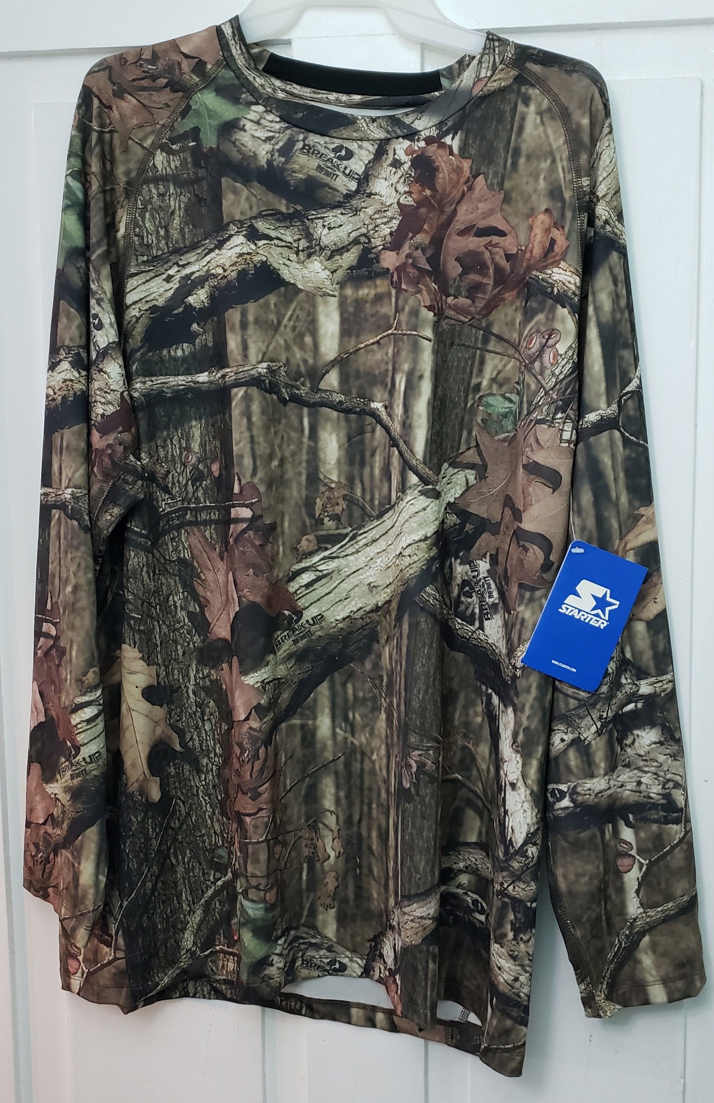 Mossy Oak Camouflage Long Sleeve Shirt - Men 2XL