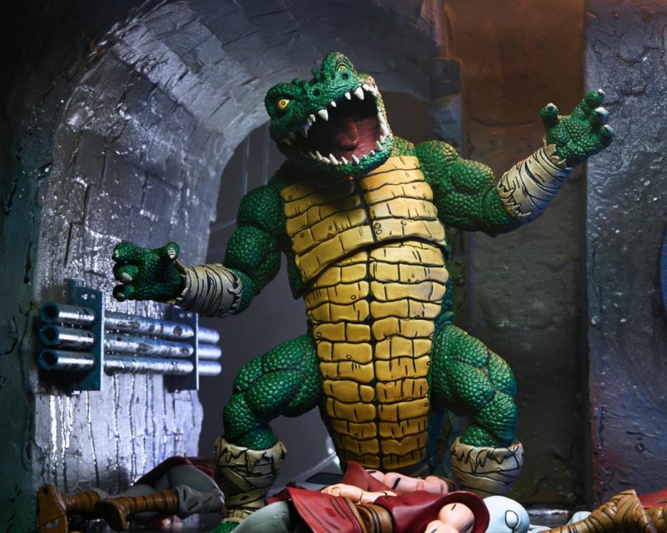 Teenage Mutant Ninja Turtles Leatherhead (Mirage Comics) Deluxe Action Figure