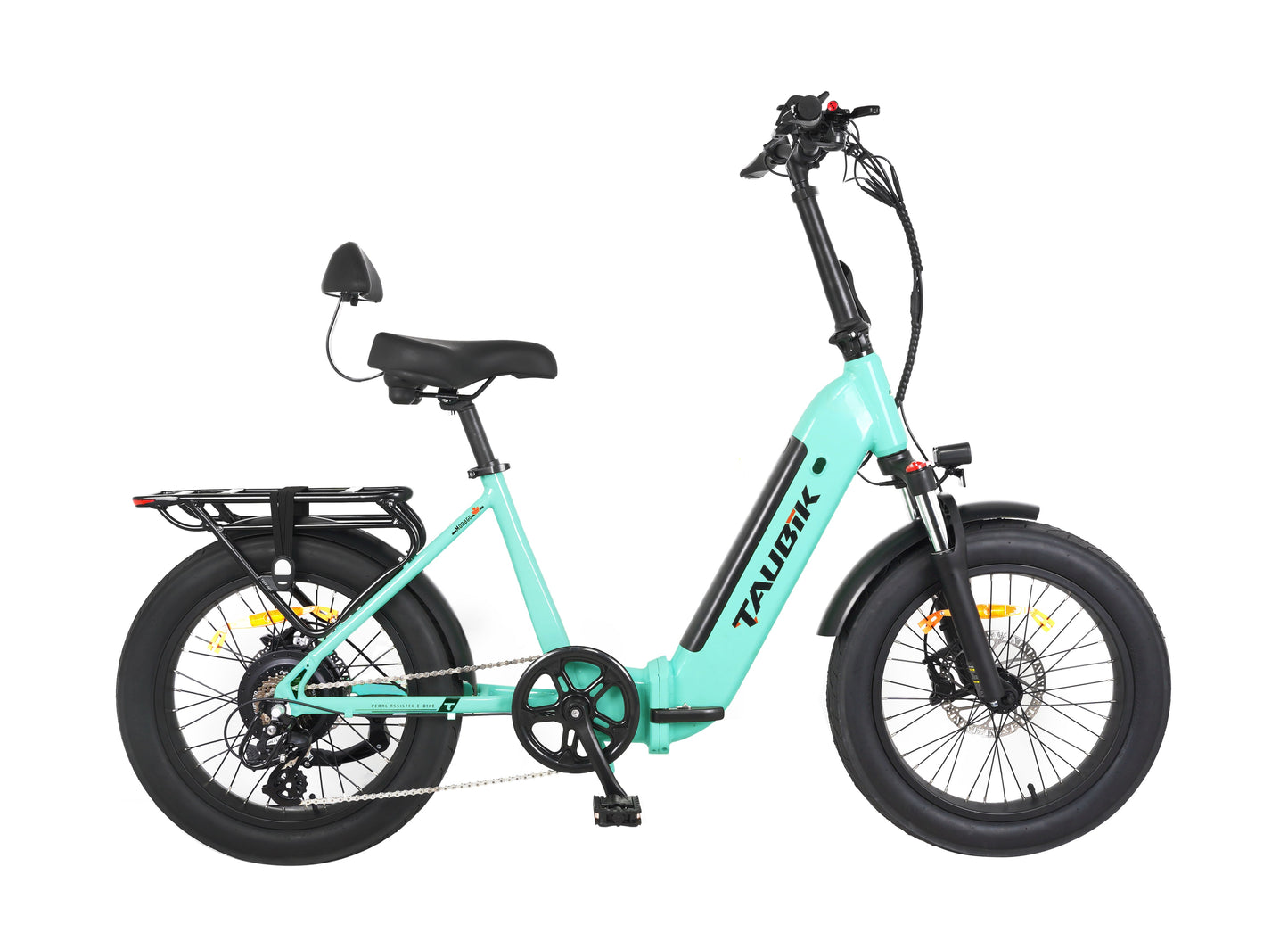 2025 Taubik Monaco Ebike Electric Bicycle Foldable Style 20" x 3"  Tires UL 2849