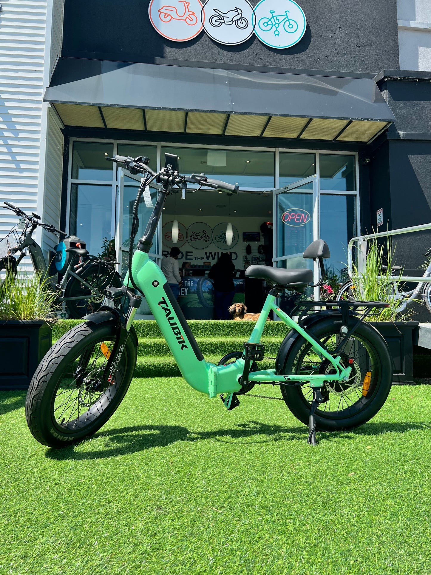 2025 Taubik Monaco Ebike Electric Bicycle Foldable Style 20" x 3"  Tires UL 2849