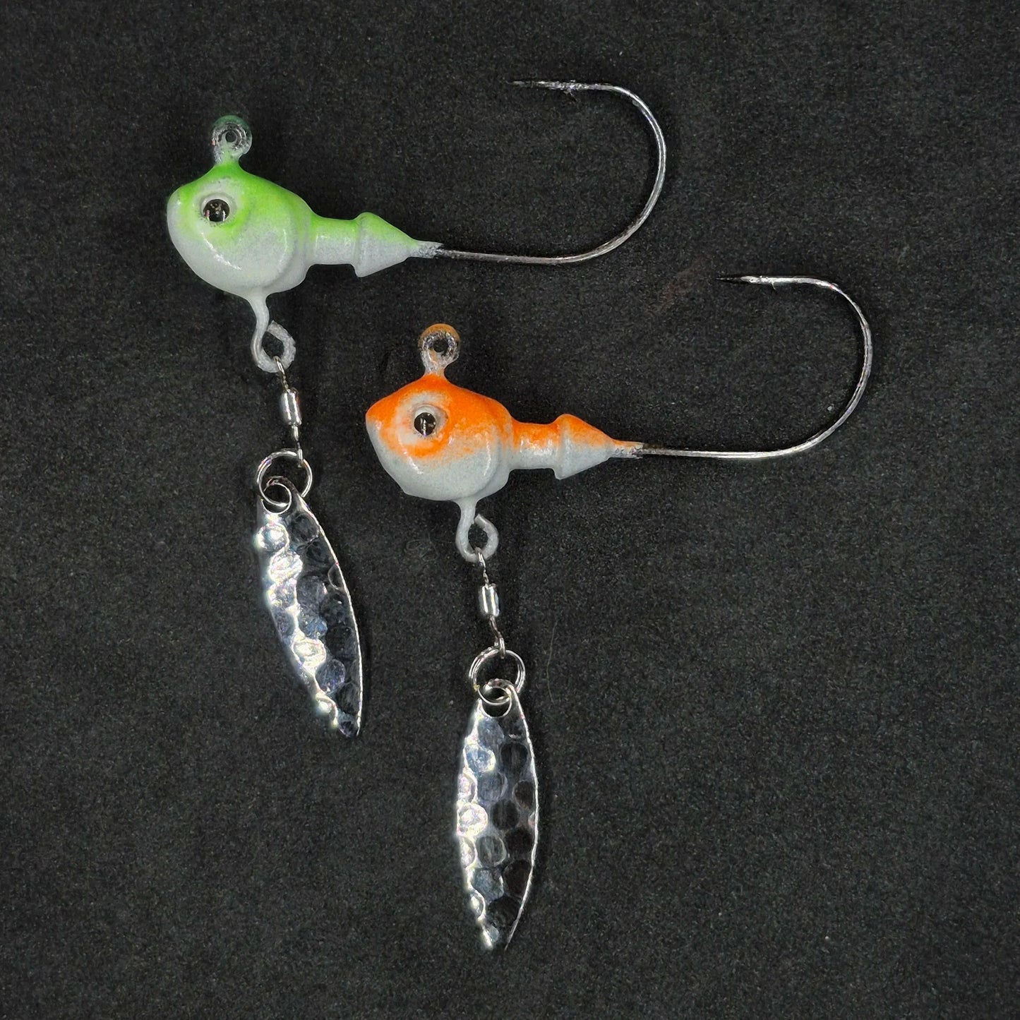 🍁Big Sky Cyclone 1/2oz Hecla Hammer Jigs w/Flasher