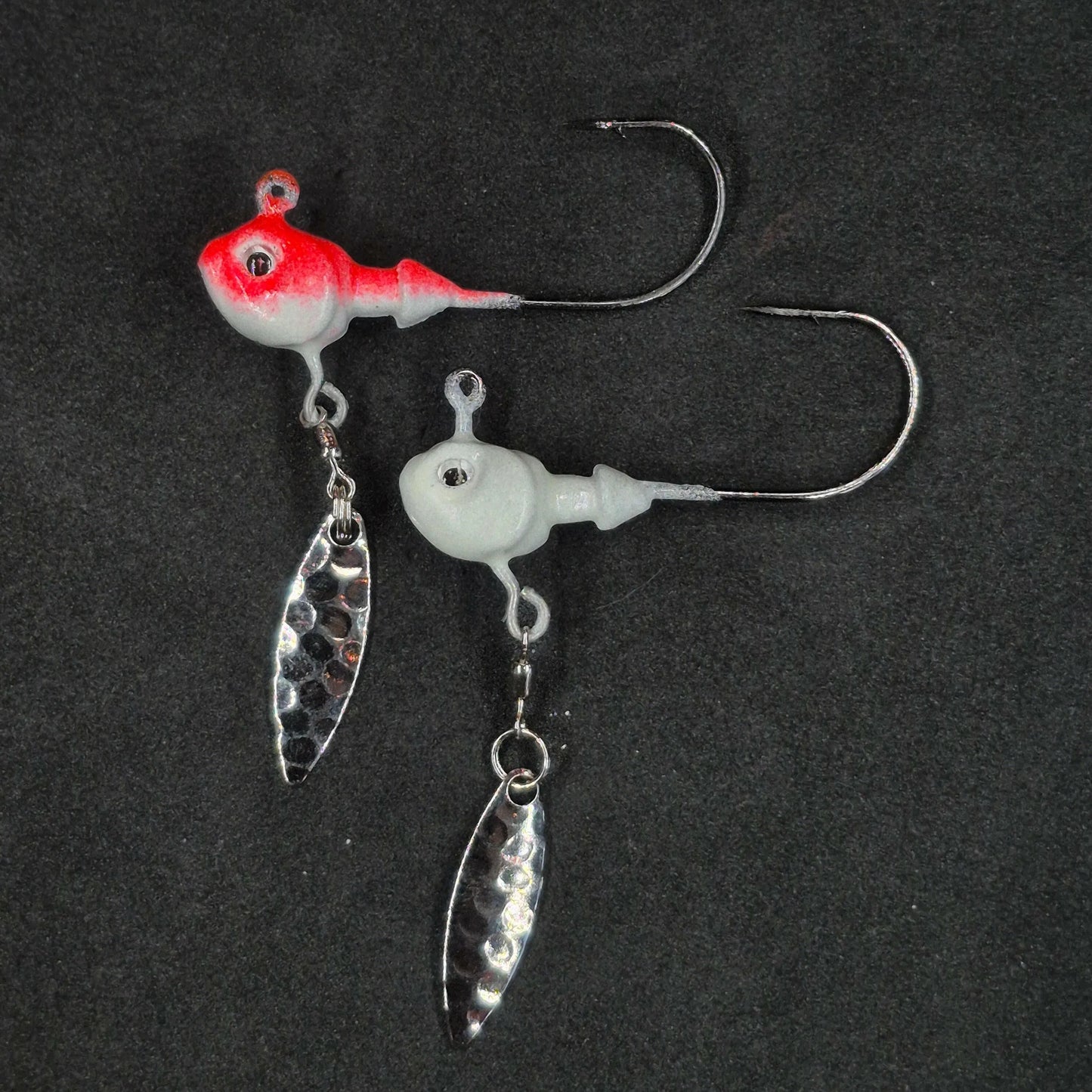 🍁Big Sky Cyclone 1/2oz Hecla Hammer Jigs w/Flasher