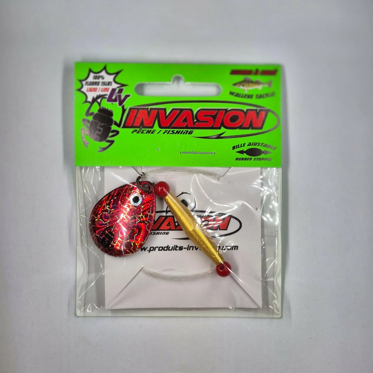 🍁Invasion Colorado Blade Adjustable Harness w/Octopus Hooks & Floater