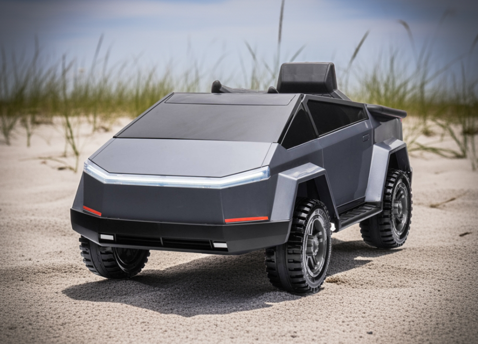 2026 Tesla Cybertruck Style 12V Kids Ride On Car with Remote Control