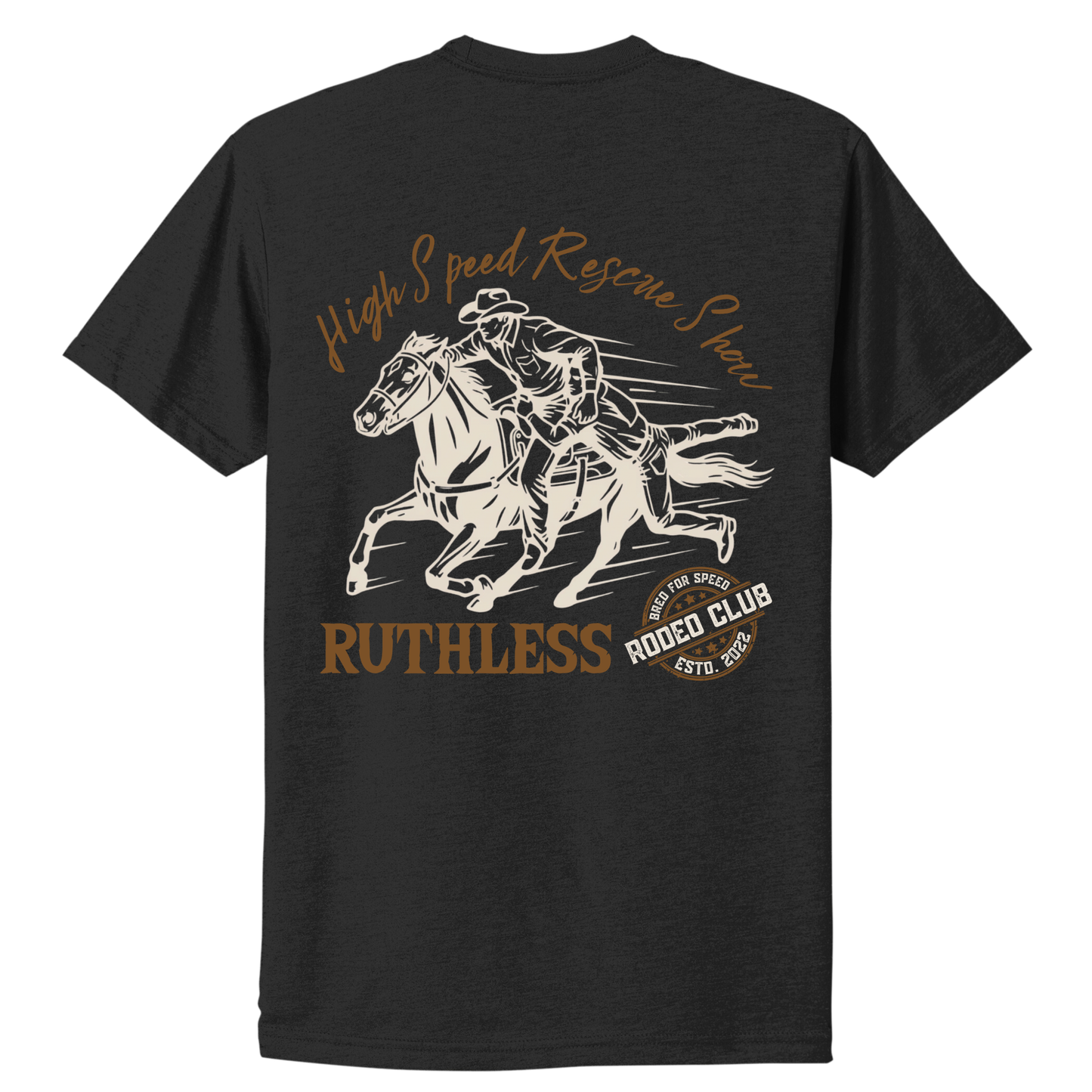 RESCUE SHOW T-SHIRT | Black