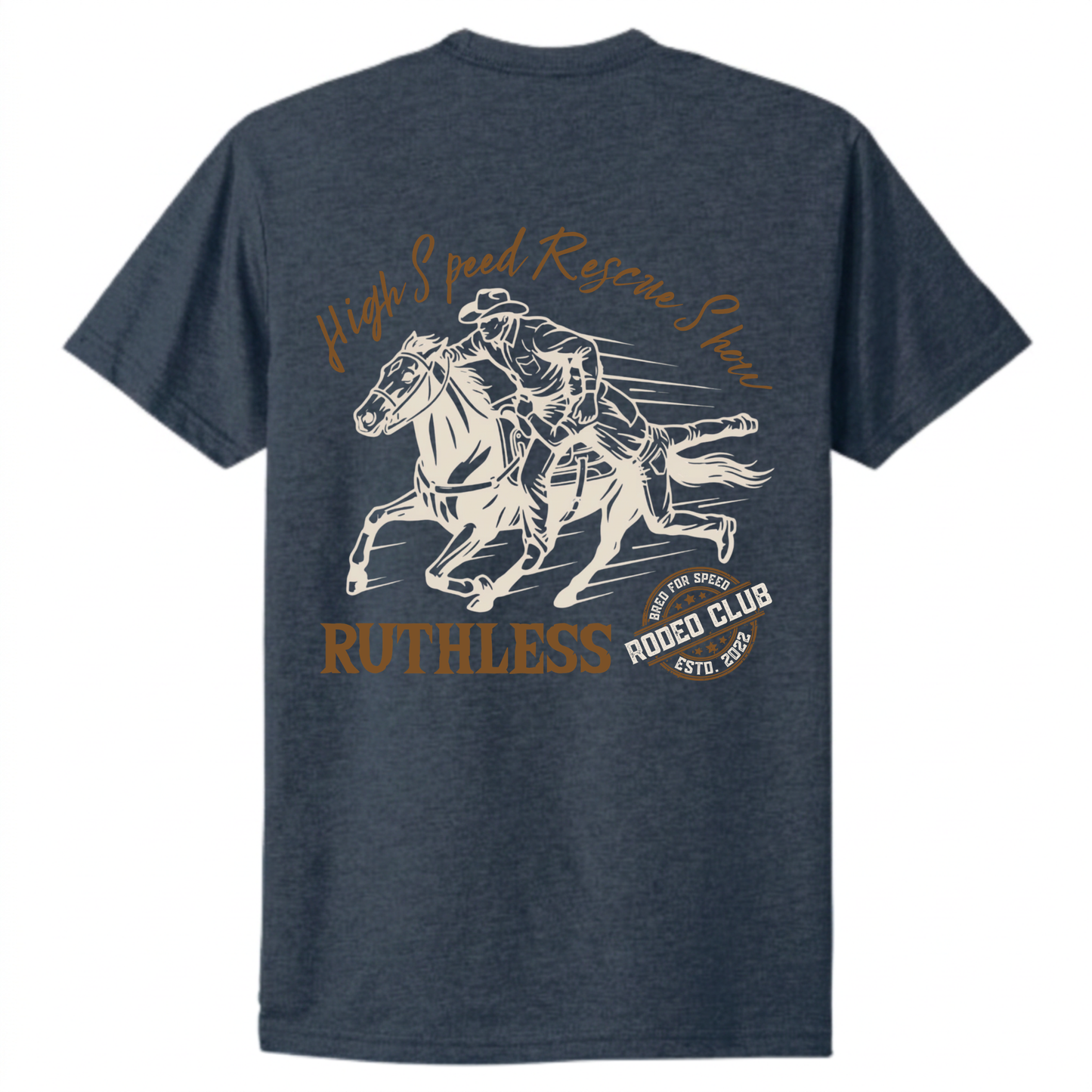 RESCUE SHOW T-SHIRT | Navy Blue