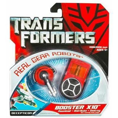 Transformers Movie Gear Robots Booster X10 Decepticans