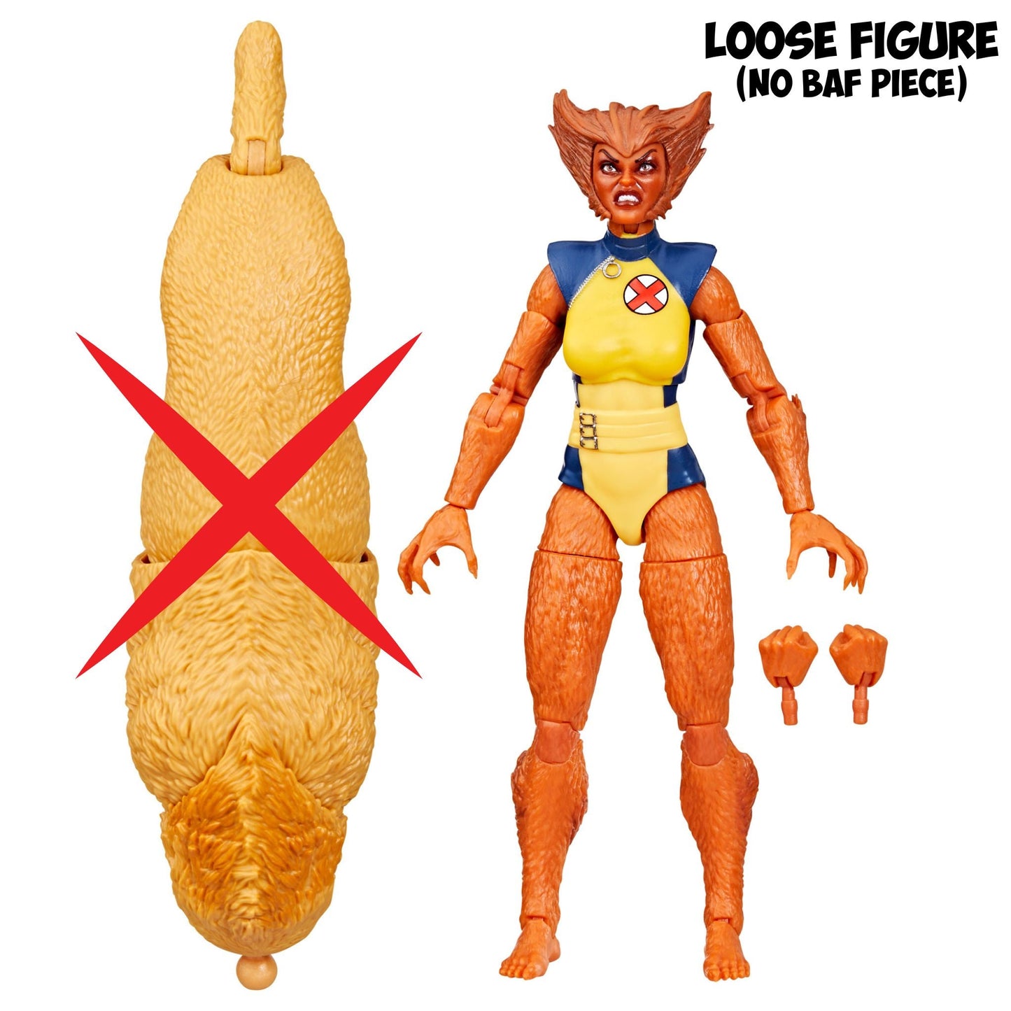 Marvel Legends Series - Wolfsbane  - Zabu Baf