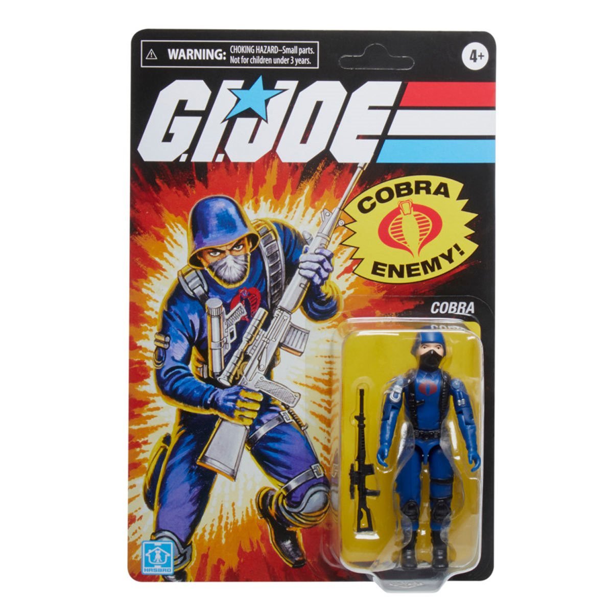G.I. Joe Retro Collection Cobra Officer and Cobra Trooper 3 3/4-Inch Action Figures 2-Pack - Exclusive