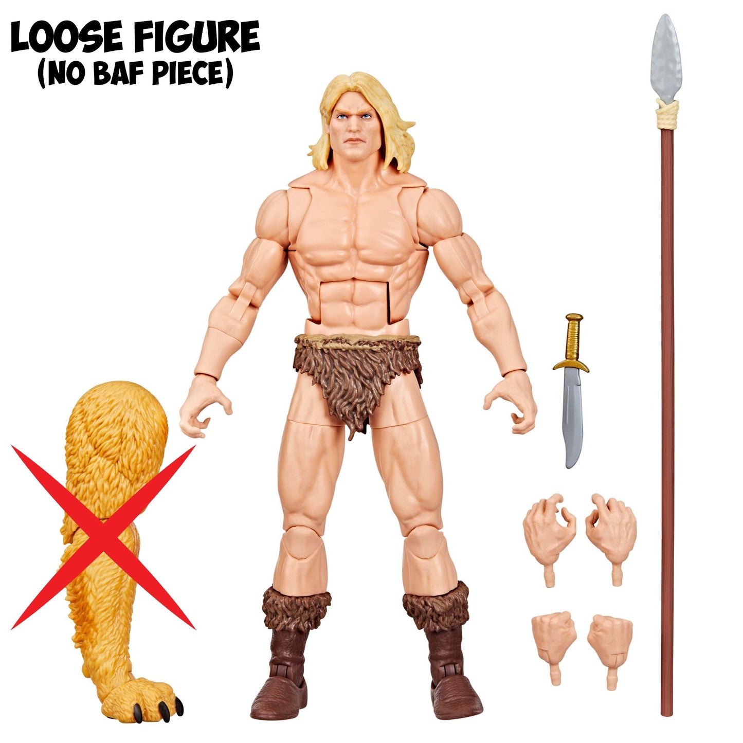 Marvel Legends Series -  Ka-Zar  - Zabu Baf