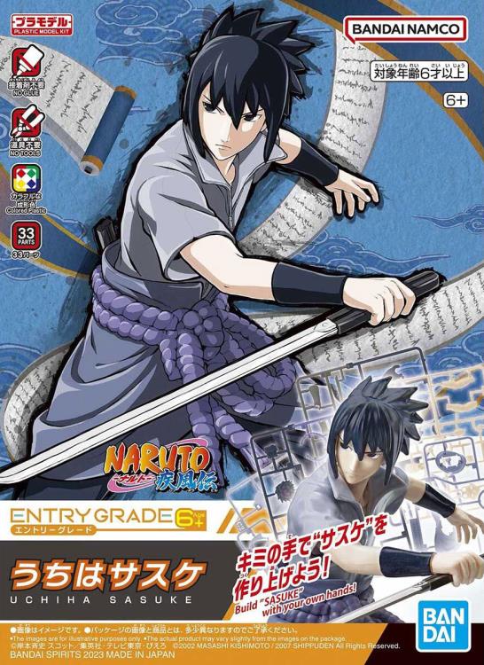 Naruto: Shippuden Entry Grade Sasuke Uchiha Model Kit