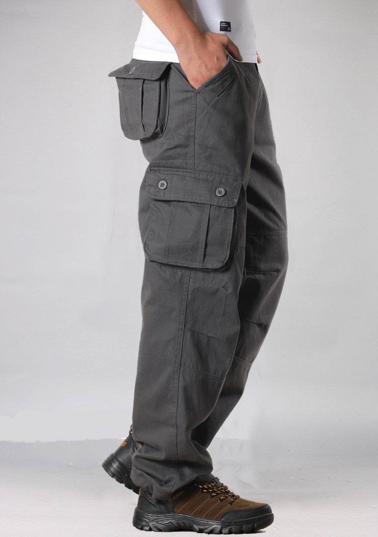 Multi-pocket Men's Casual Loose Labor Protection Cargo Pants