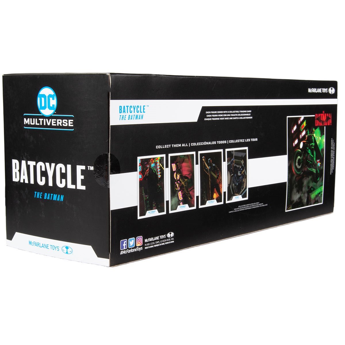 The Batman DC Multiverse Batcycle