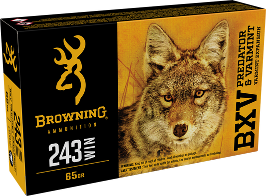 Browning 243 Winchester, 65 Grain