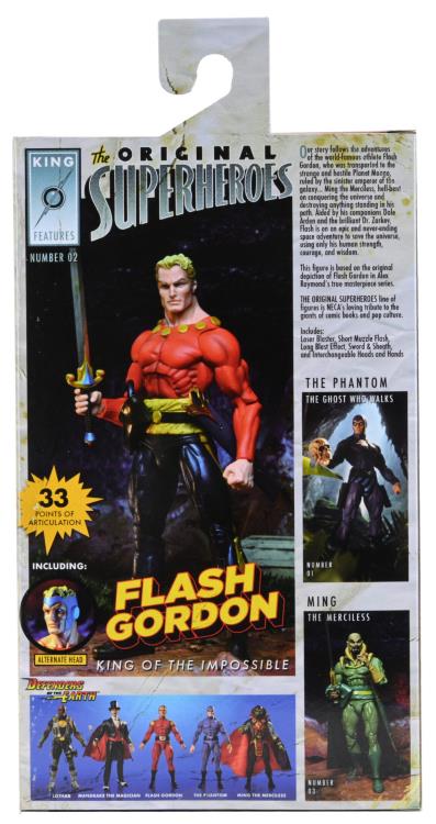 King Features The Original Superheroes Series 1 Set of 3 Figures