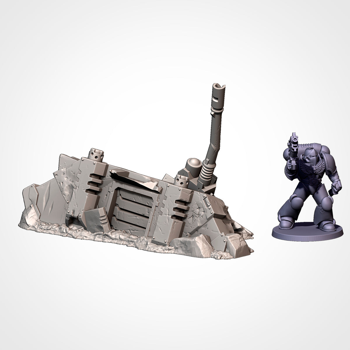 Txarli Factory - Crashed Tanks
