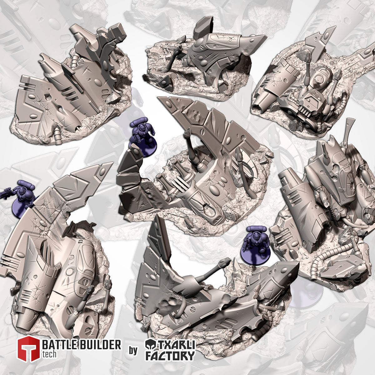 Txarli Factory - Xenos Crashed Ships