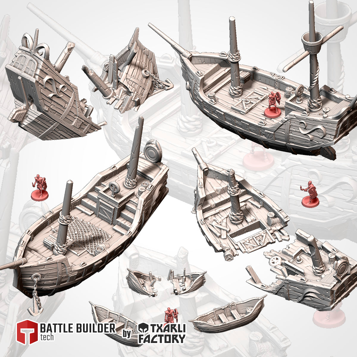 Txarli Factory - Ships aground