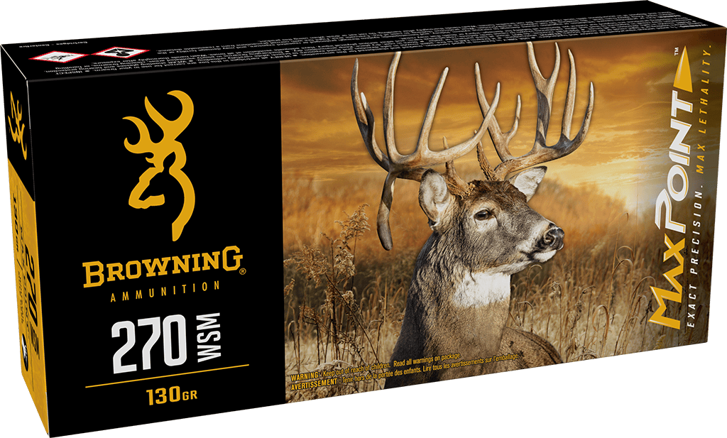 Browning 270 WSM, 130 Grain