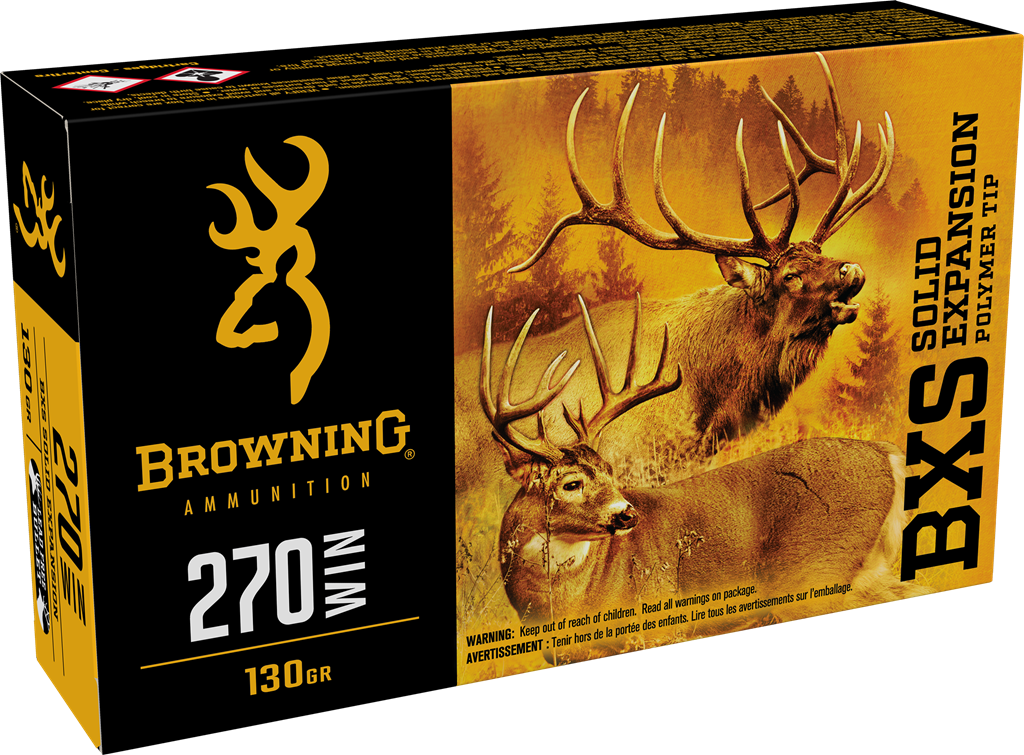 Browning 270 Winchester, 130 Grain