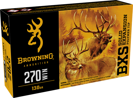 Browning 270 Winchester, 130 Grain