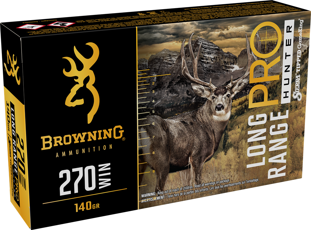 Browning 270 Winchester, 140 Grain