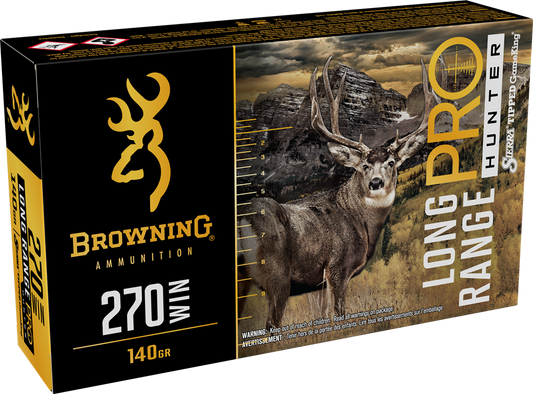 Browning 270 Winchester, 140 Grain