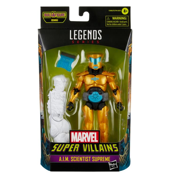 Marvel Legends Super Villains A.I.M. Scientist Supreme (Xemnu BAF) AIM scientist