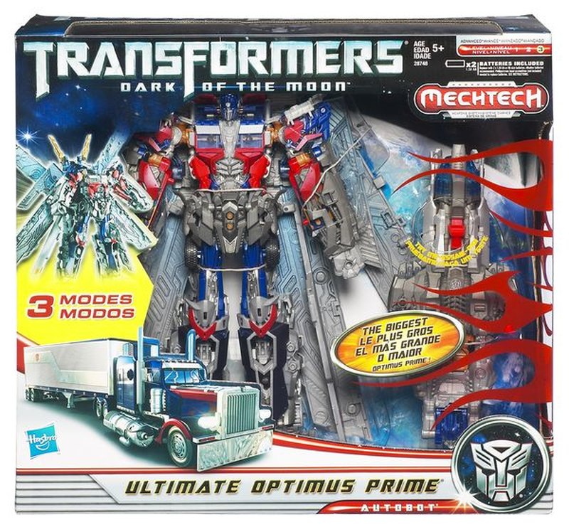 Transformers Dark of the Moon Mechtech Leader Ultimate Optimus Prime Leader [Sub-par Package]