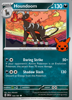 Houndoom 133/197 (Trick or Trade)