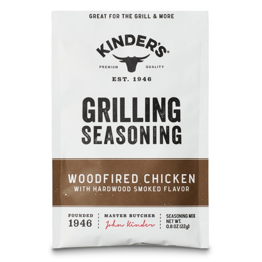 Kinder's Woodfired Chicken Grilling Seasoning With Hardwood Smoked Flavor