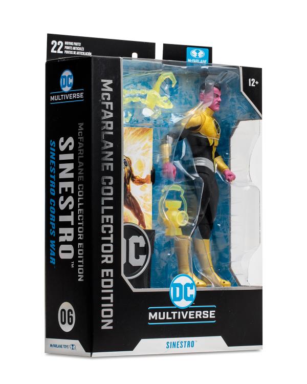 McFarlane Toys - Sinestro Corps Wars DC Multiverse Collector Edition Sinestro