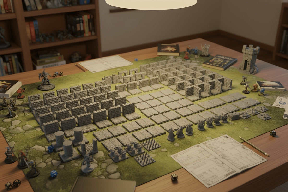 28mm Citadel Stronghold Mega Bundle – 120+ Dungeon Pieces