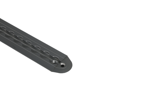 L Track End Caps - Aluminum