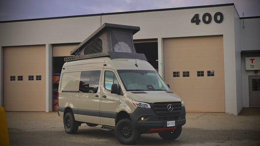 Sprinter Carbon Fiber Roof-Top Tent System