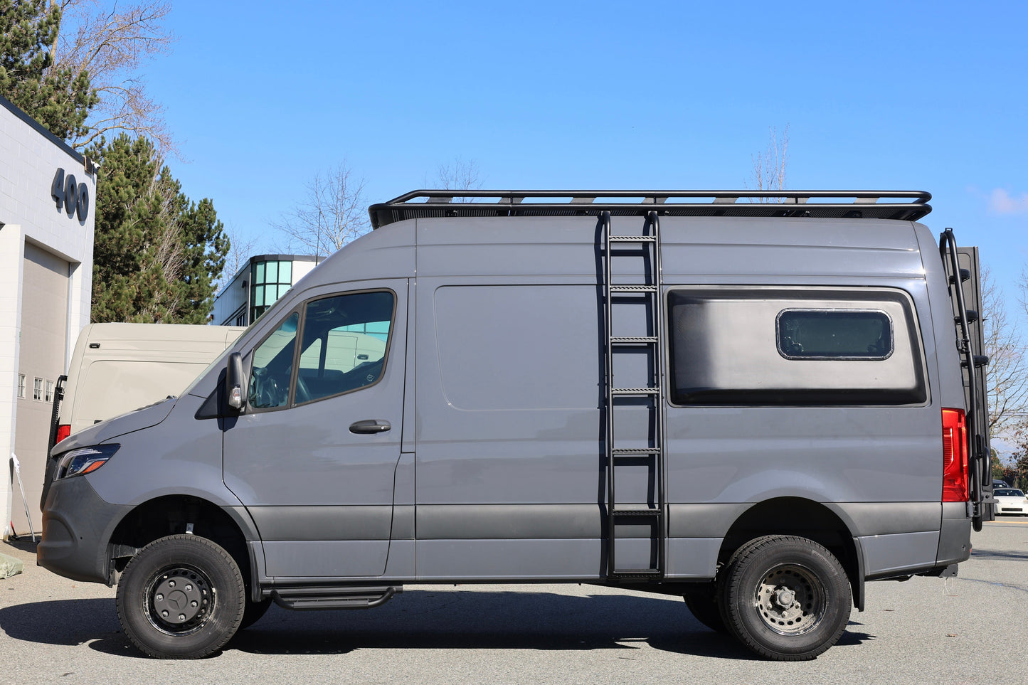 Aluminum Sprinter Side Ladder - High Roof