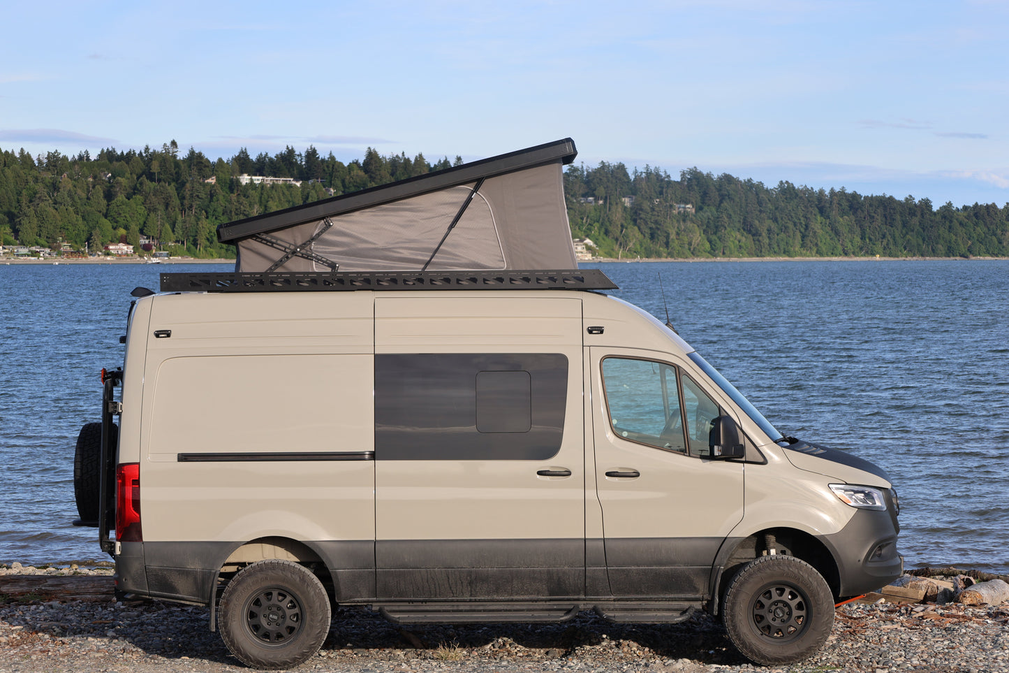 Sprinter Carbon Fiber Roof-Top Tent System