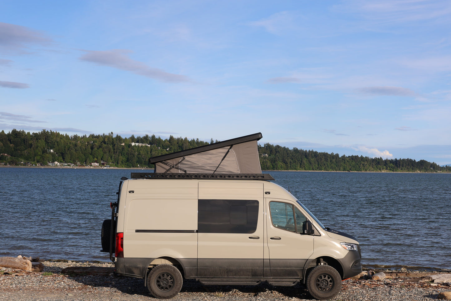 Sprinter Carbon Fiber Roof-Top Tent System
