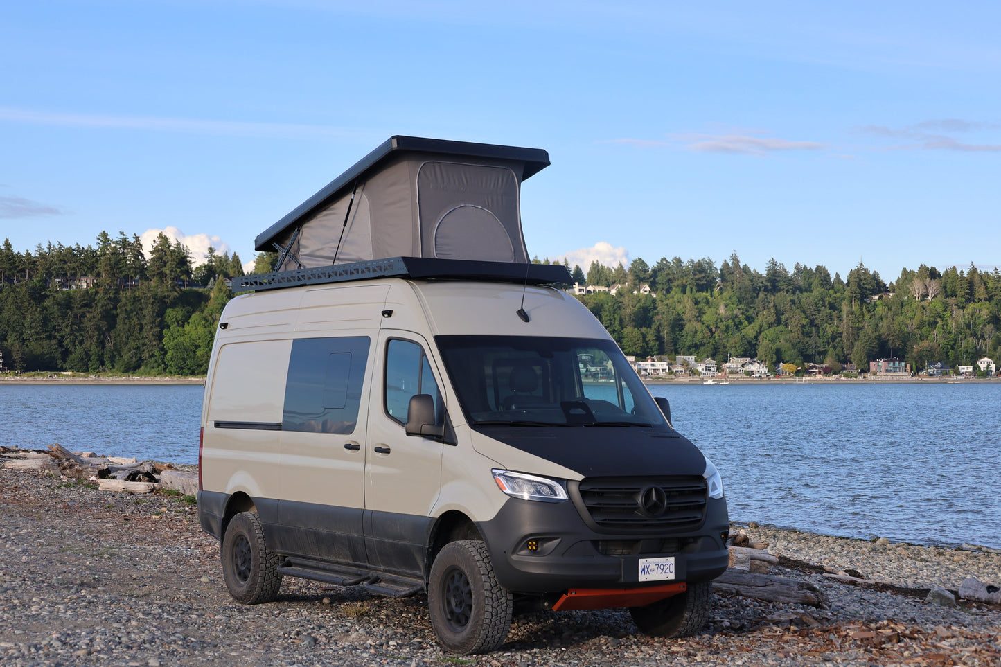 Sprinter Carbon Fiber Roof-Top Tent System
