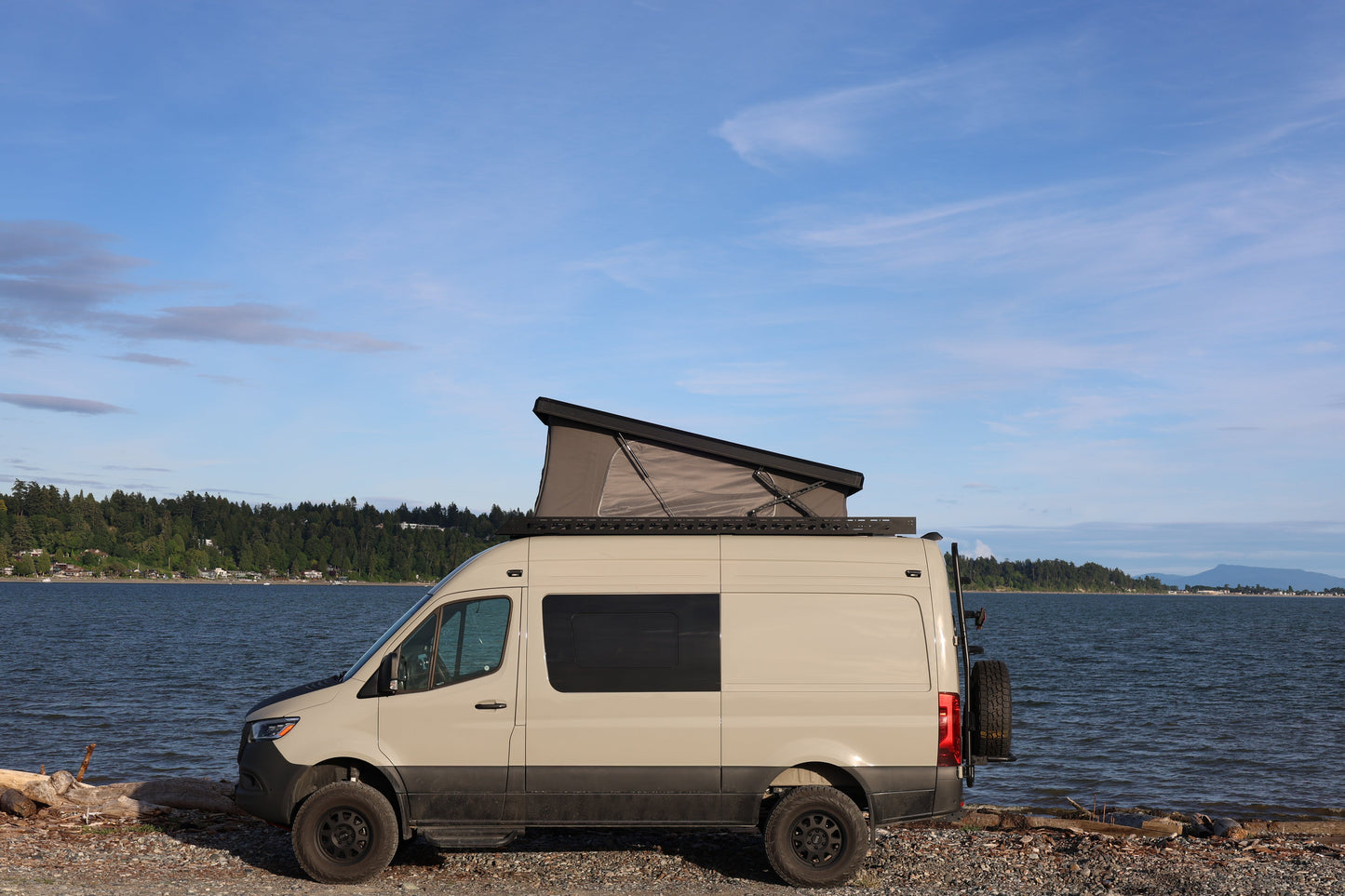 Sprinter Carbon Fiber Roof-Top Tent System